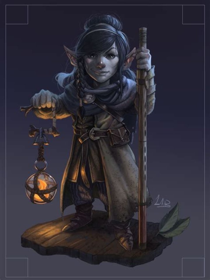 Female gnome, Deep gnome, D&d