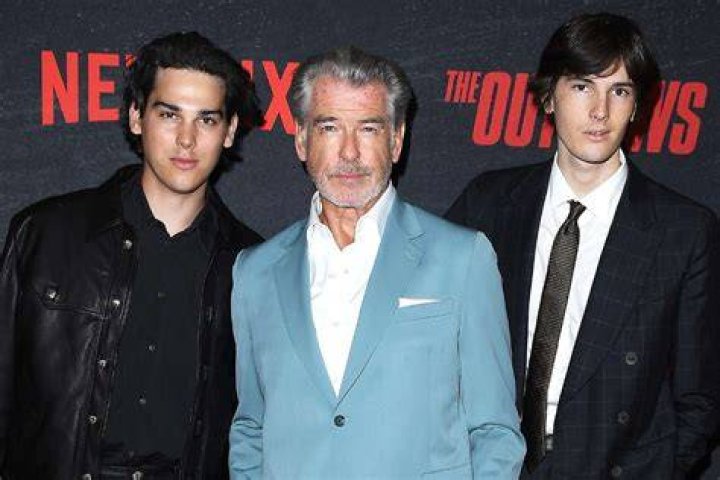 Pierce Brosnan joined by his three sons at No Escape premiere in LA