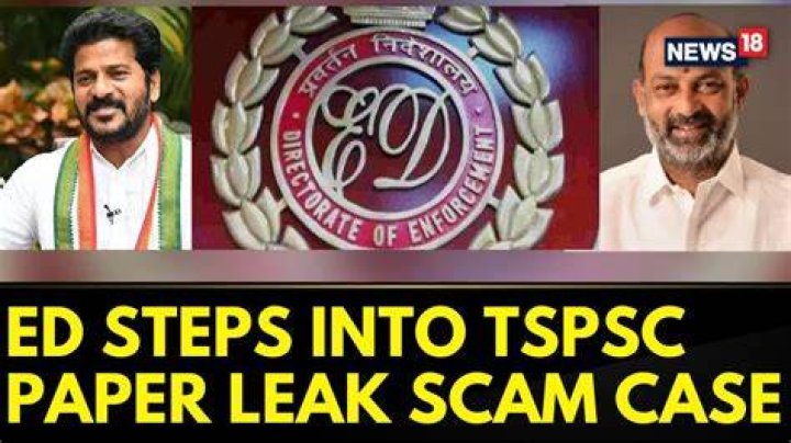 TSPSC Paper Leak Scam Case ED Stepped Up Into TSPSC Paper Leak Scam